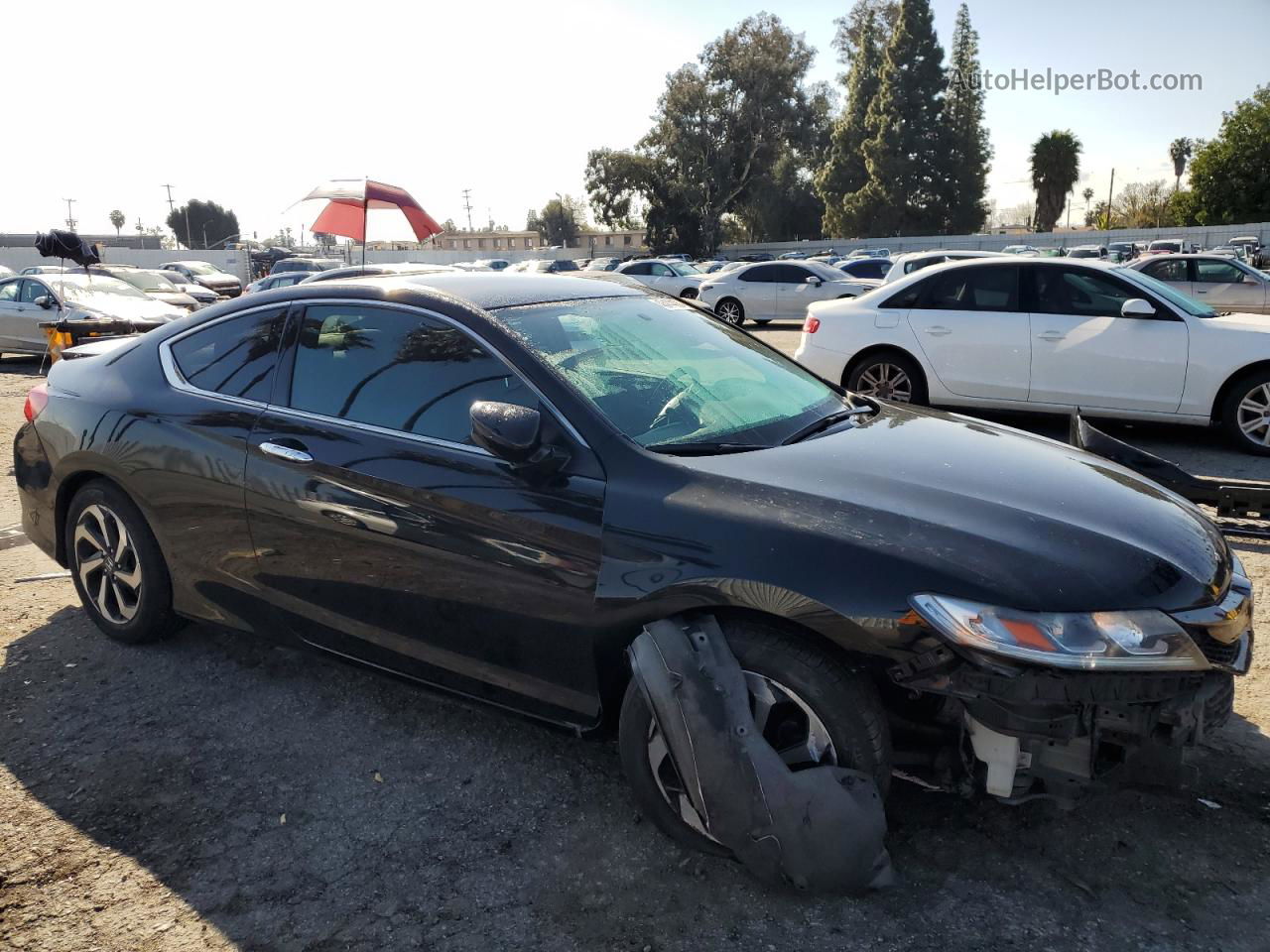 2016 Honda Accord Lx-s Черный vin: 1HGCT1B32GA000962