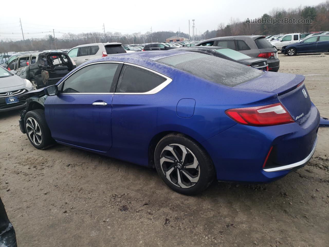 2017 Honda Accord Lx-s Blue vin: 1HGCT1B32HA004799