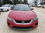 2014 Honda Accord Lx-s Red vin: 1HGCT1B36EA013338