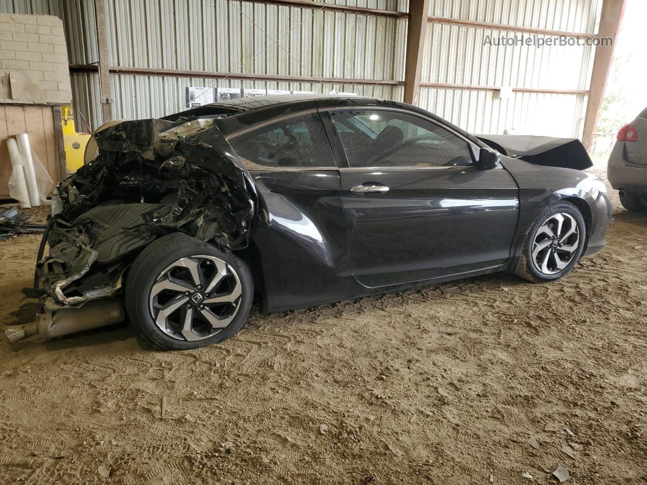 2016 Honda Accord Lx-s Black vin: 1HGCT1B36GA004593