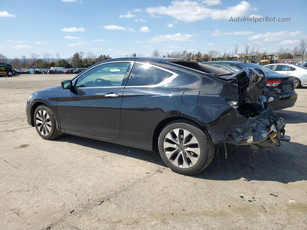 2014 Honda Accord Lx-s Black vin: 1HGCT1B37EA008004