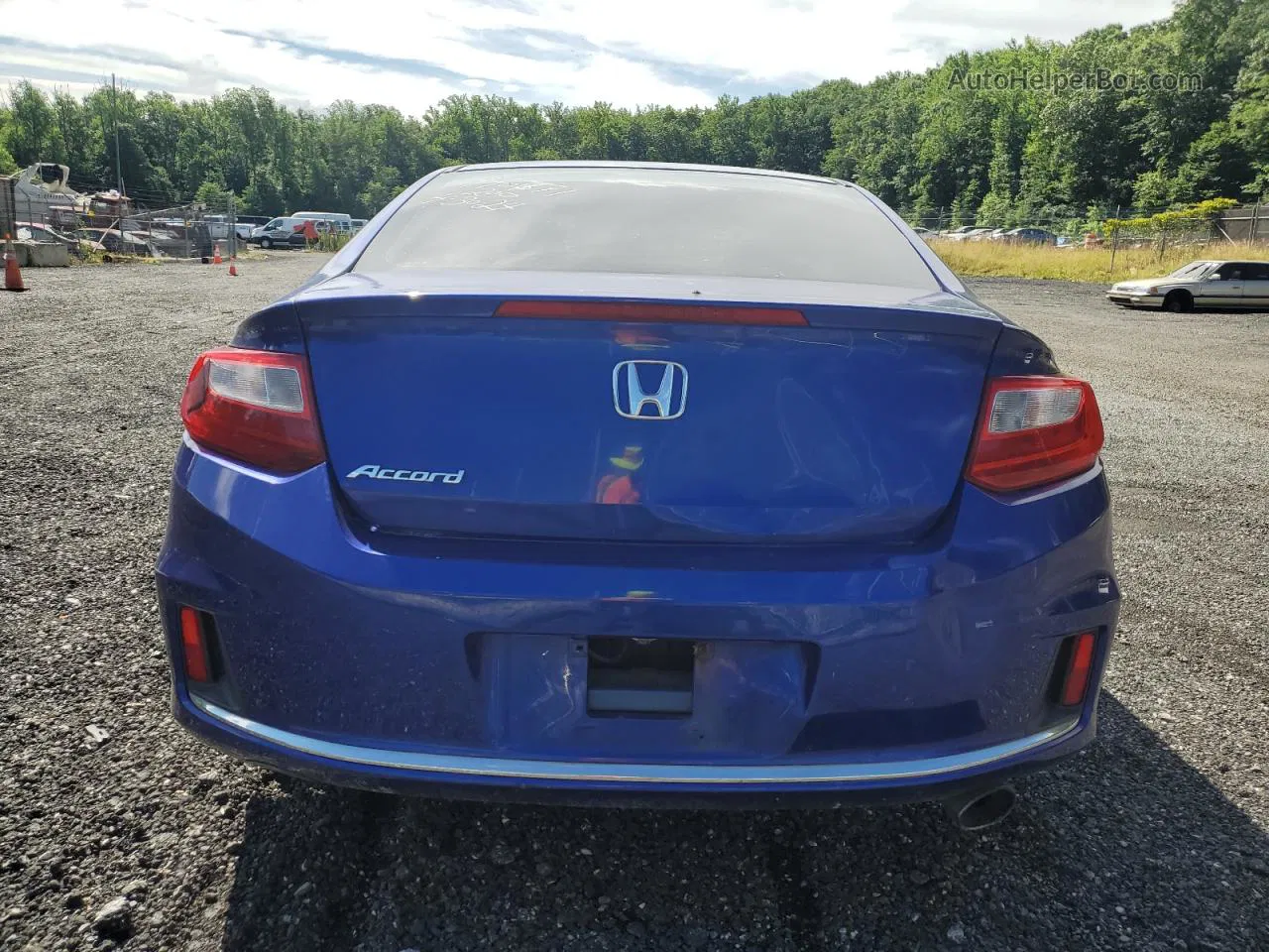 2015 Honda Accord Lx-s Blue vin: 1HGCT1B37FA007114