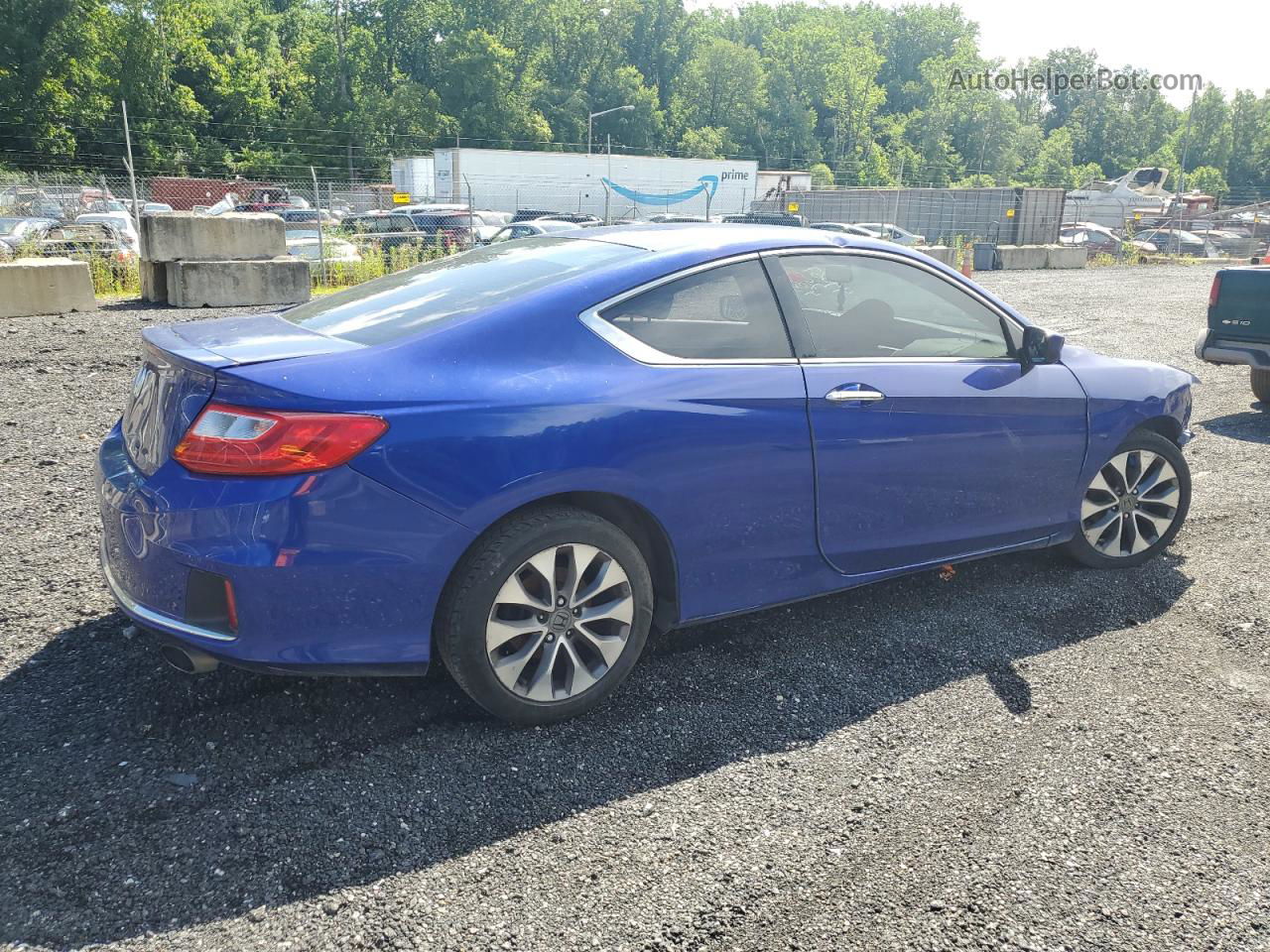 2015 Honda Accord Lx-s Blue vin: 1HGCT1B37FA007114