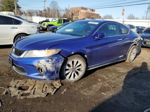 2014 Honda Accord Ex Blue vin: 1HGCT1B71EA007465