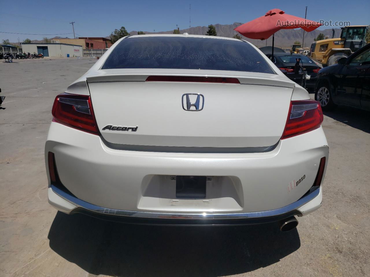 2017 Honda Accord Ex White vin: 1HGCT1B71HA004876