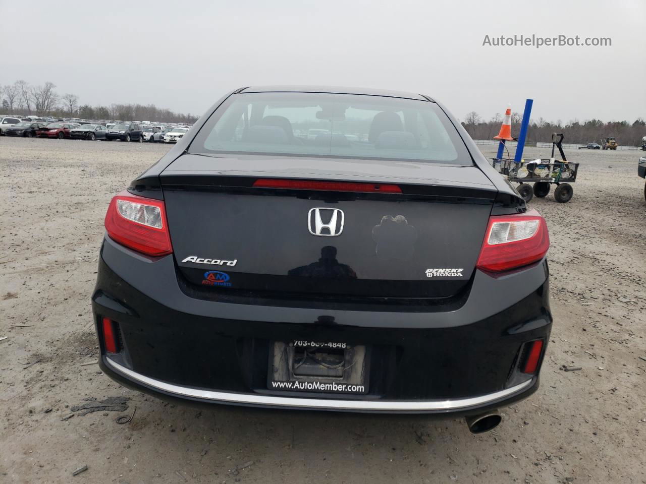 2014 Honda Accord Ex Черный vin: 1HGCT1B72EA016840