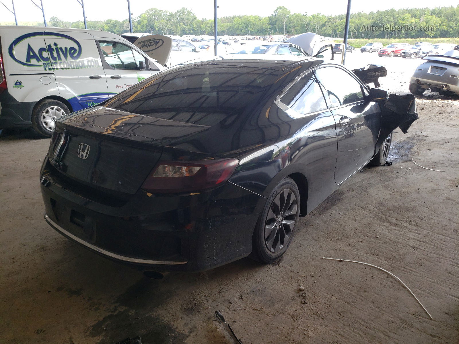 2015 Honda Accord Ex Black vin: 1HGCT1B72FA010957