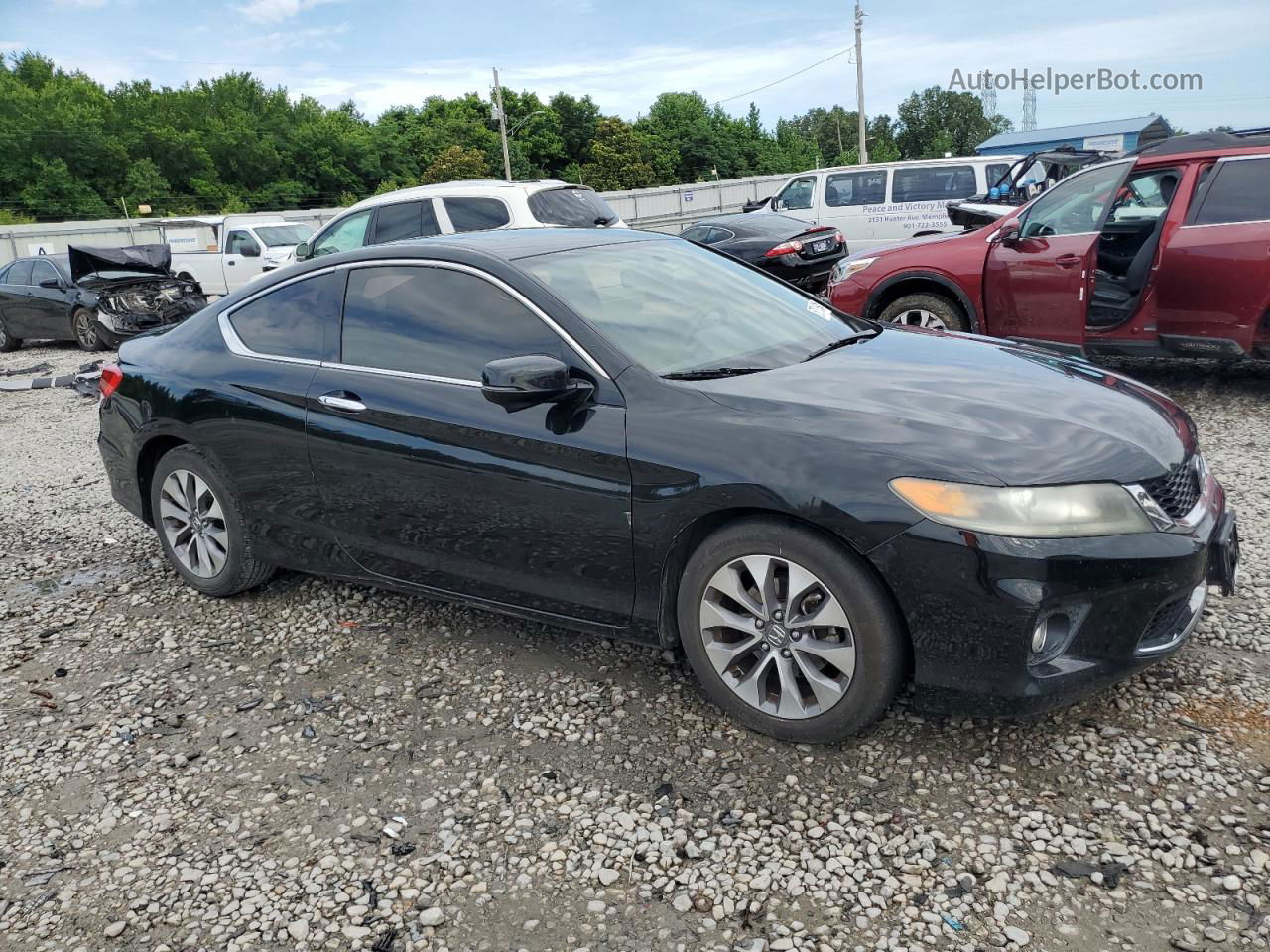 2015 Honda Accord Ex Black vin: 1HGCT1B73FA006612