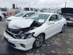 2015 Honda Accord Ex White vin: 1HGCT1B73FA009073