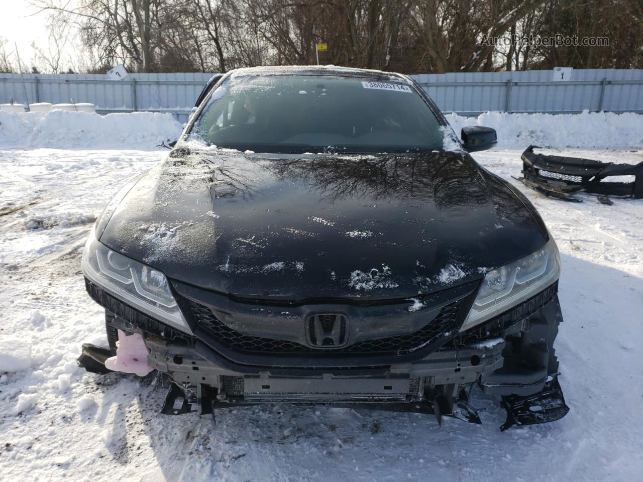 2016 Honda Accord Ex Черный vin: 1HGCT1B73GA800253