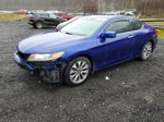 2014 Honda Accord Ex Blue vin: 1HGCT1B74EA011543