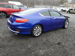 2014 Honda Accord Ex Blue vin: 1HGCT1B74EA011543