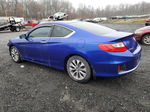 2014 Honda Accord Ex Blue vin: 1HGCT1B74EA011543