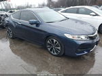 2017 Honda Accord Ex Blue vin: 1HGCT1B74HA002619