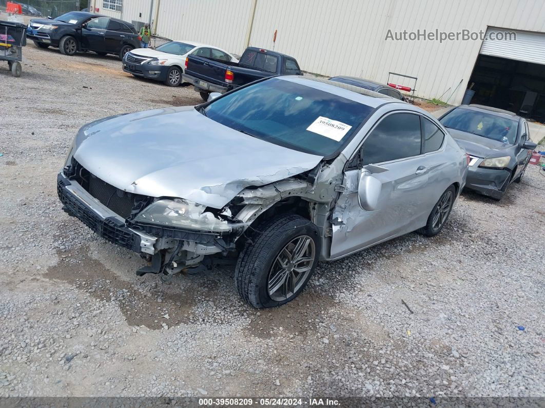 2014 Honda Accord Ex Серебряный vin: 1HGCT1B75EA012927