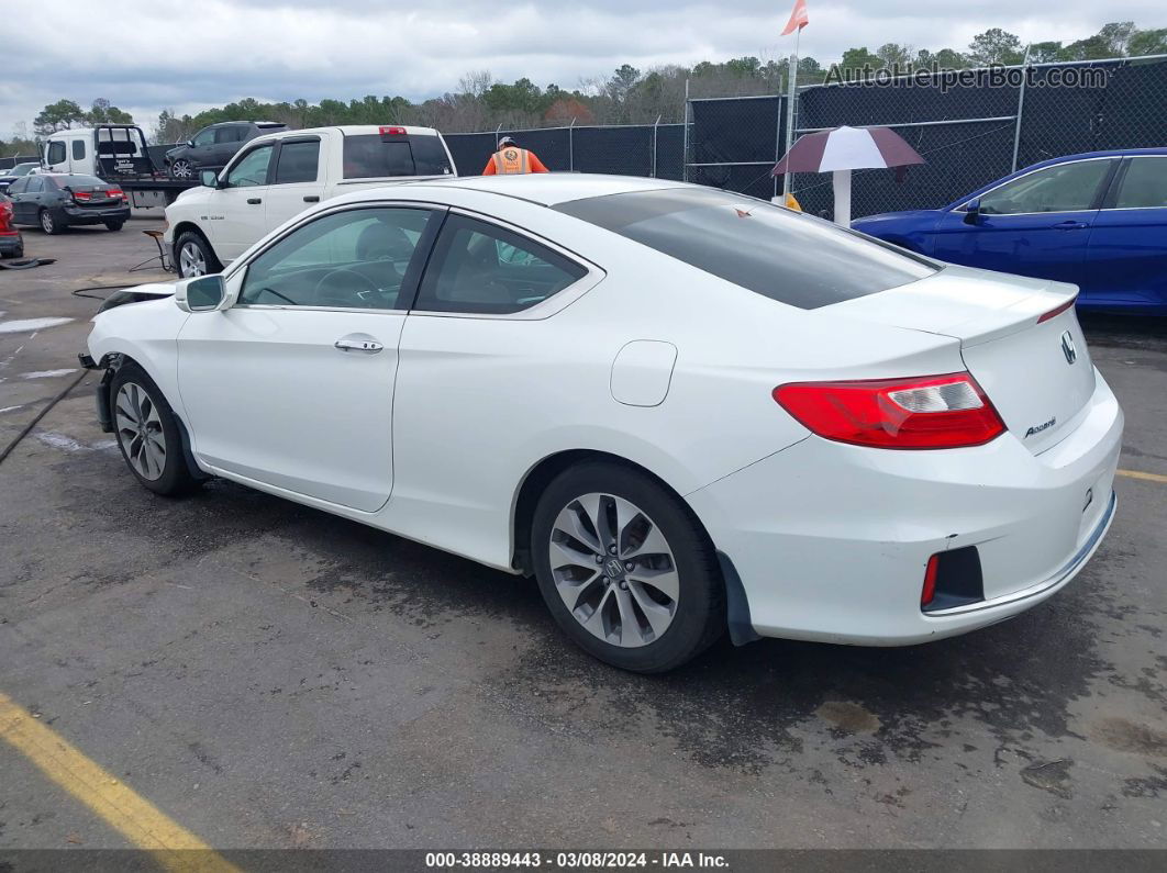 2015 Honda Accord Ex White vin: 1HGCT1B75FA009060