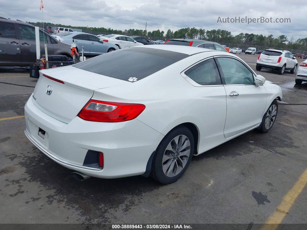 2015 Honda Accord Ex White vin: 1HGCT1B75FA009060