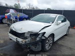 2015 Honda Accord Ex White vin: 1HGCT1B75FA009060