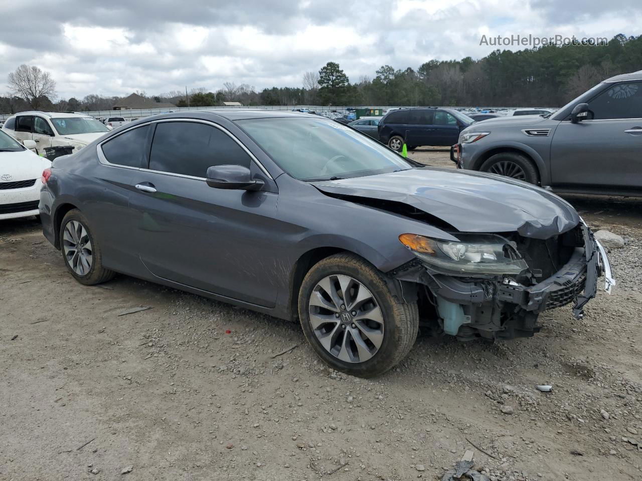 2014 Honda Accord Ex Charcoal vin: 1HGCT1B76EA000186