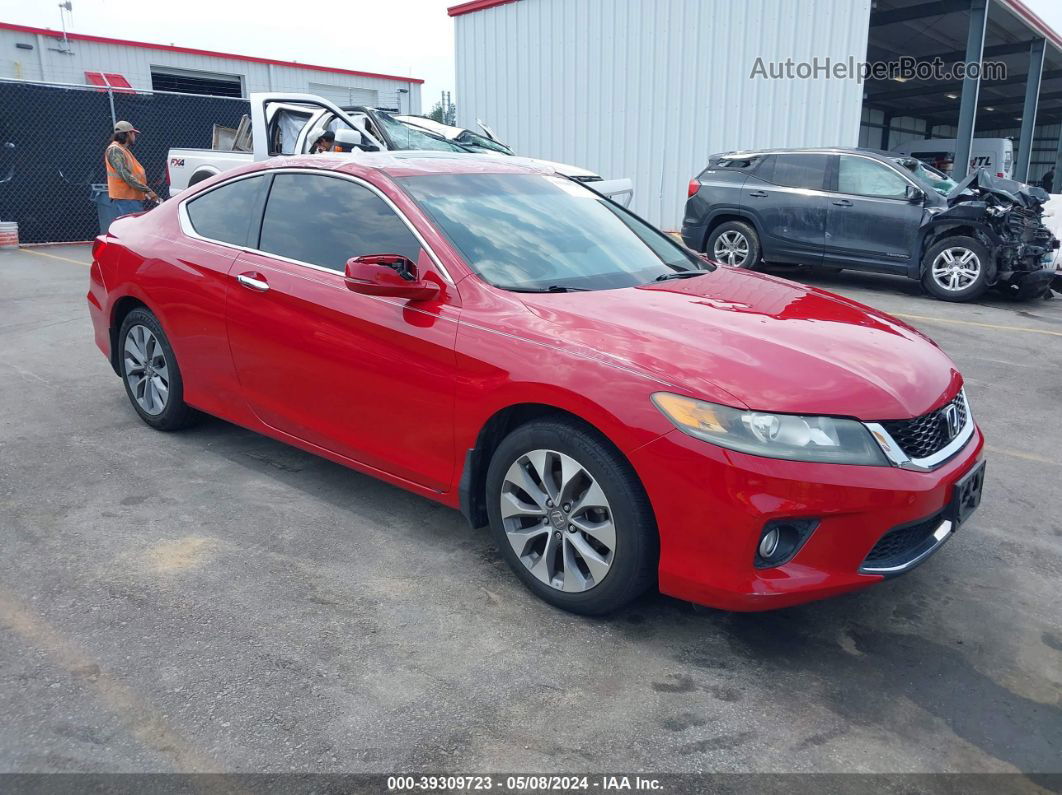 2014 Honda Accord Ex Red vin: 1HGCT1B76EA007154