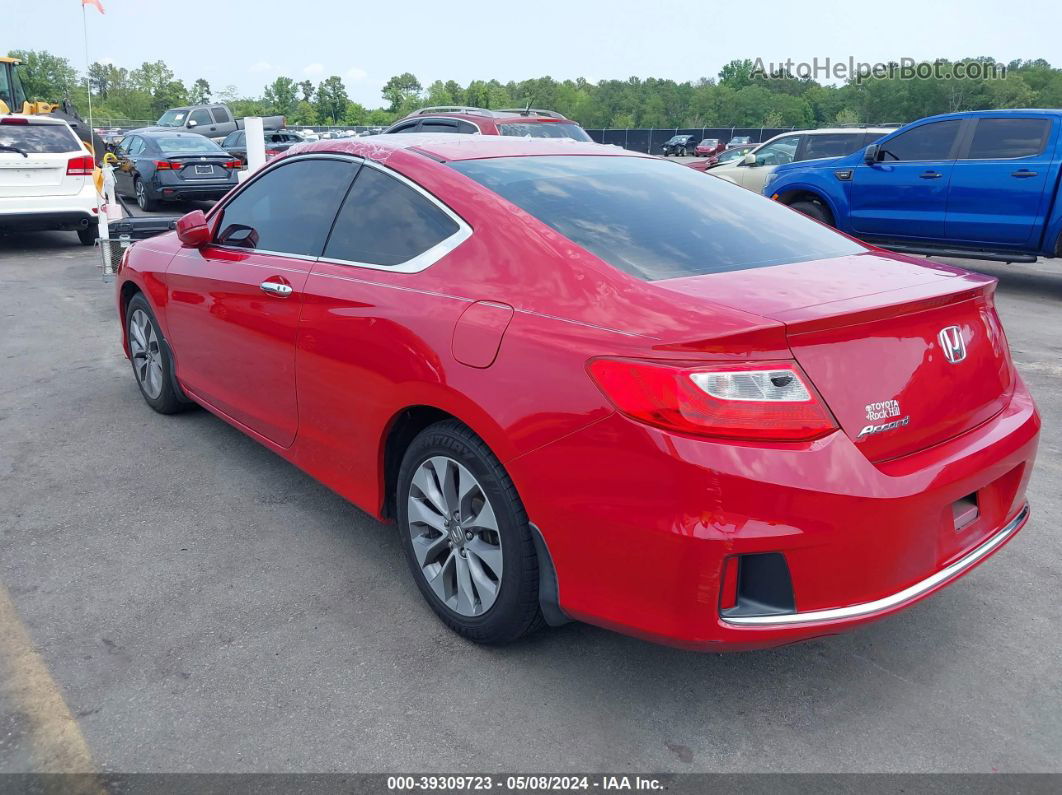 2014 Honda Accord Ex Red vin: 1HGCT1B76EA007154