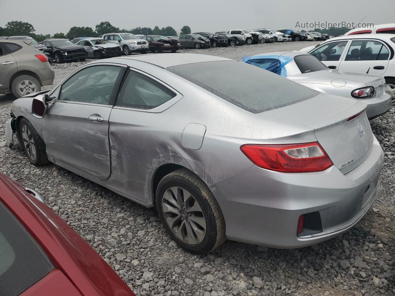 2014 Honda Accord Ex Серебряный vin: 1HGCT1B7XEA016486