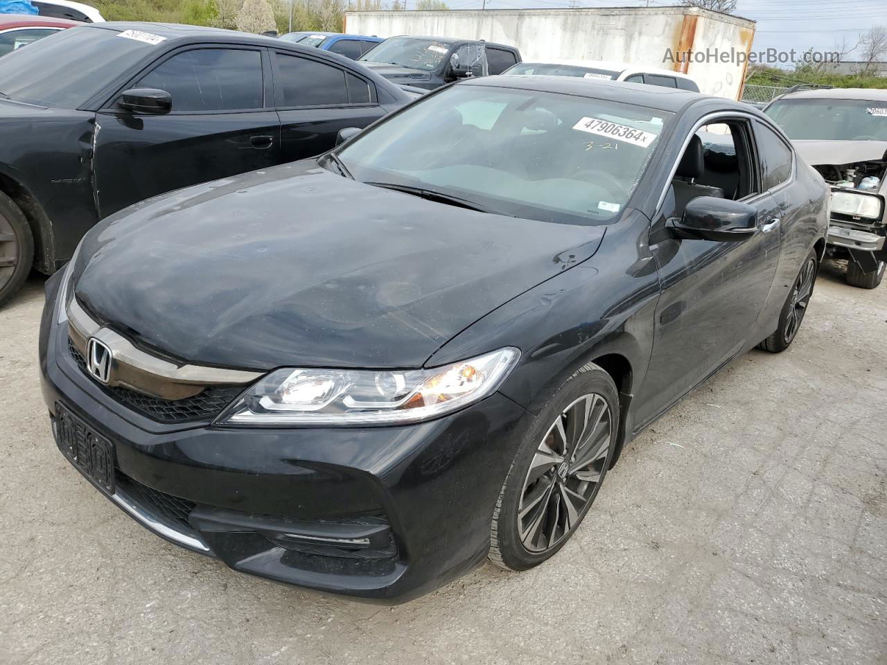 2017 Honda Accord Exl Black vin: 1HGCT1B81HA000092