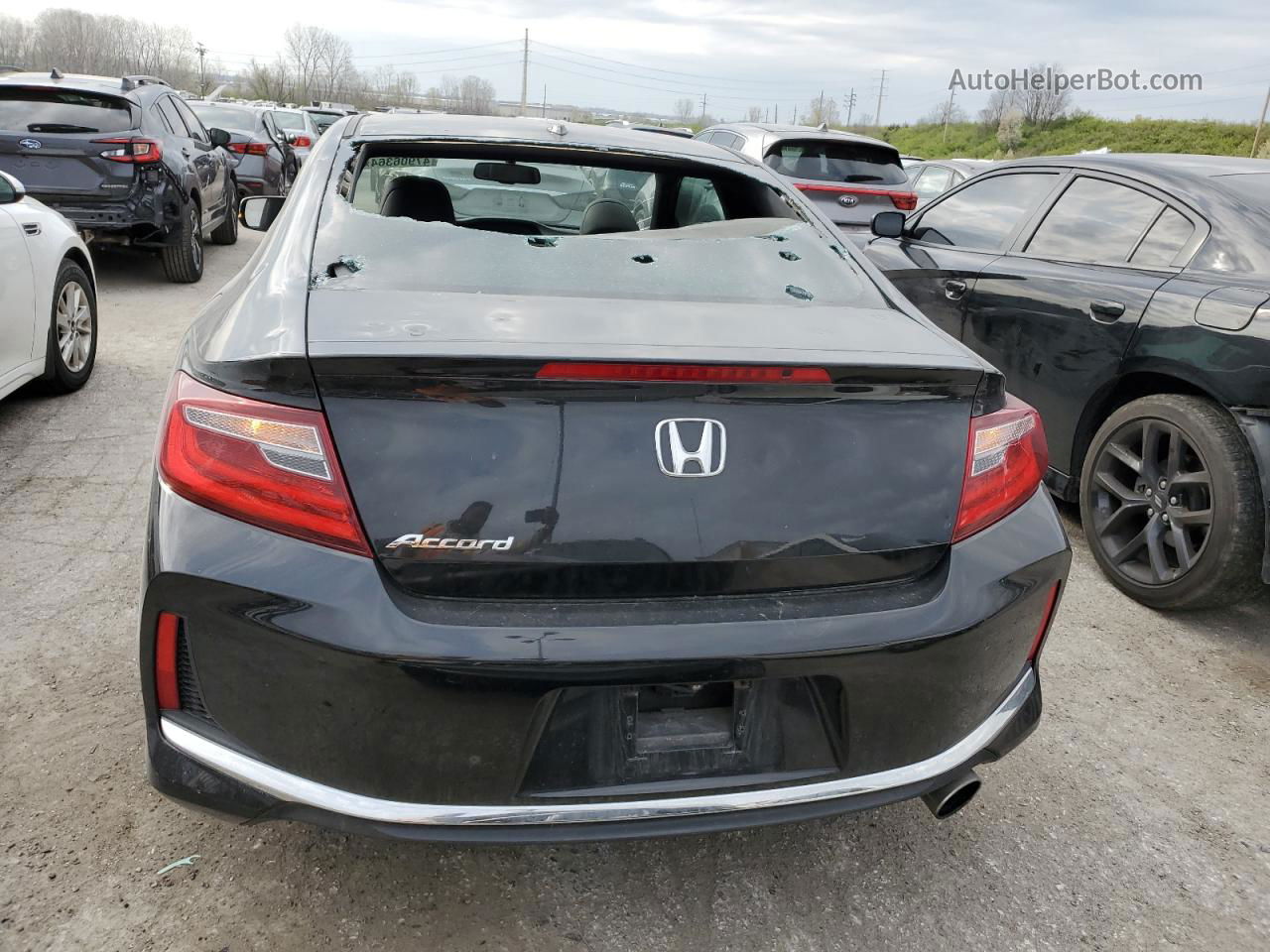 2017 Honda Accord Exl Black vin: 1HGCT1B81HA000092