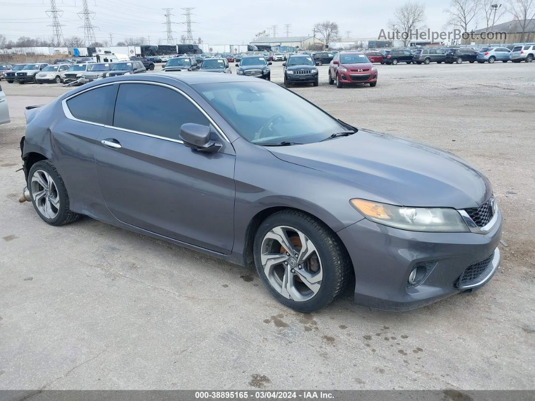 2014 Honda Accord Ex-l Серый vin: 1HGCT1B83EA009016