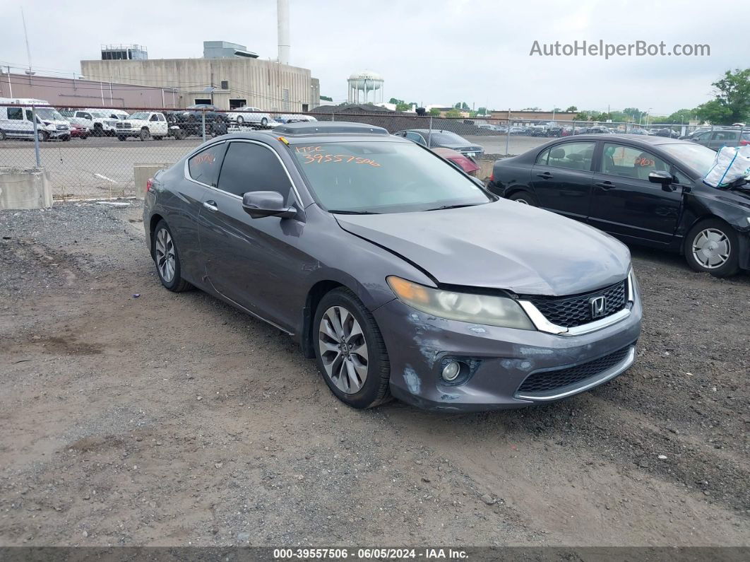 2014 Honda Accord Ex-l Gray vin: 1HGCT1B83EA012613