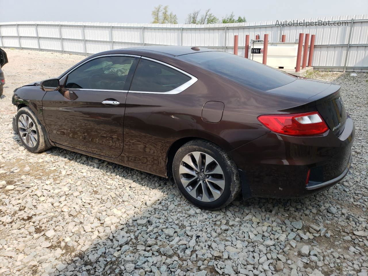 2015 Honda Accord Exl Коричневый vin: 1HGCT1B84FA008801