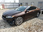 2015 Honda Accord Exl Brown vin: 1HGCT1B84FA008801