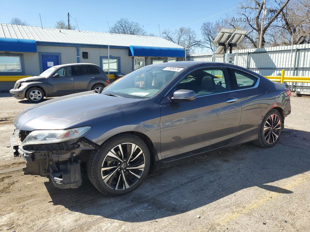 2016 Honda Accord Exl Угольный vin: 1HGCT1B84GA009741