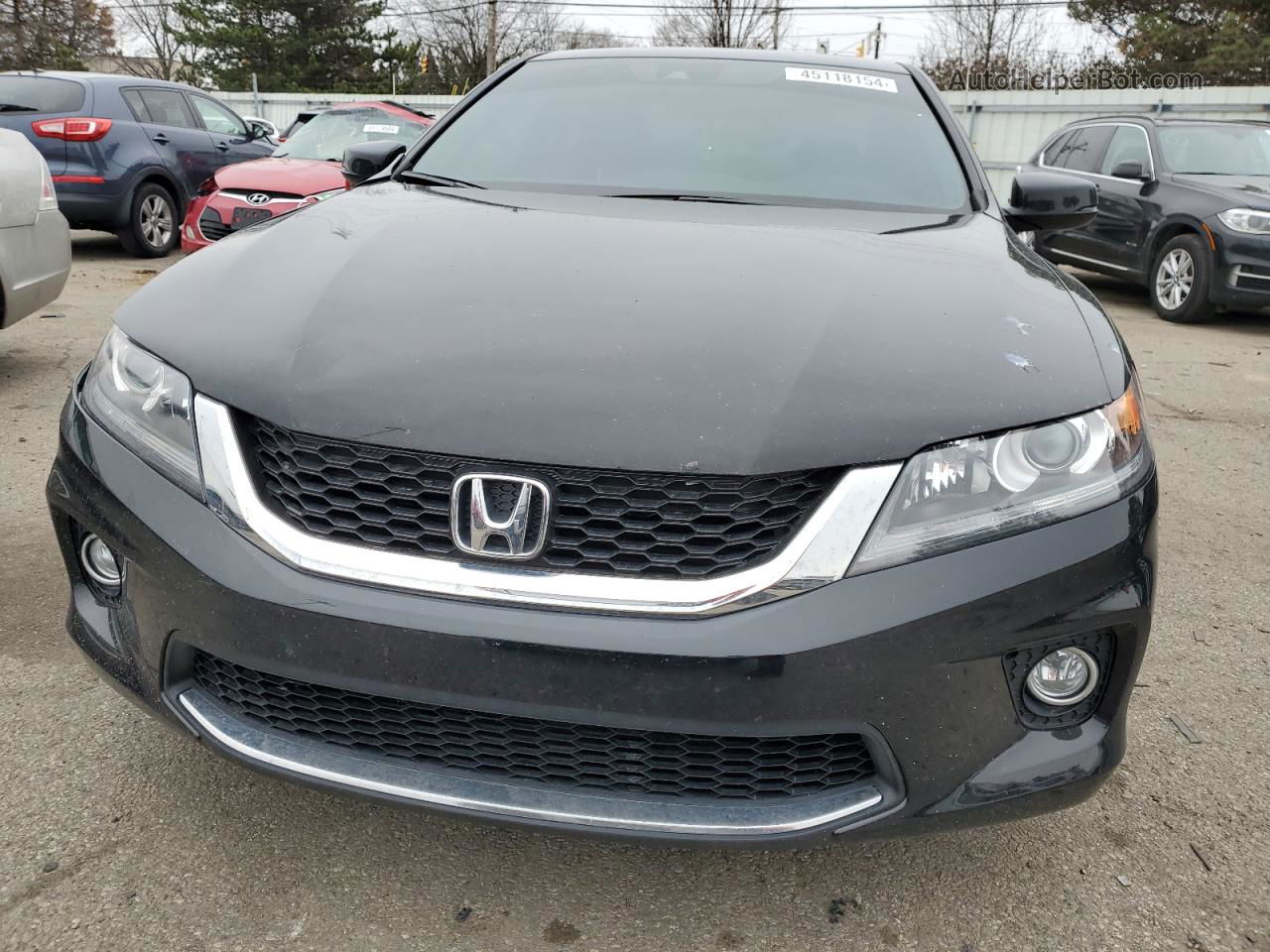 2014 Honda Accord Exl Black vin: 1HGCT1B85EA007736