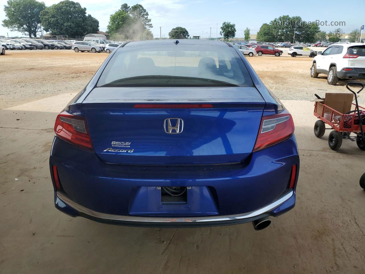 2016 Honda Accord Exl Blue vin: 1HGCT1B85GA002491