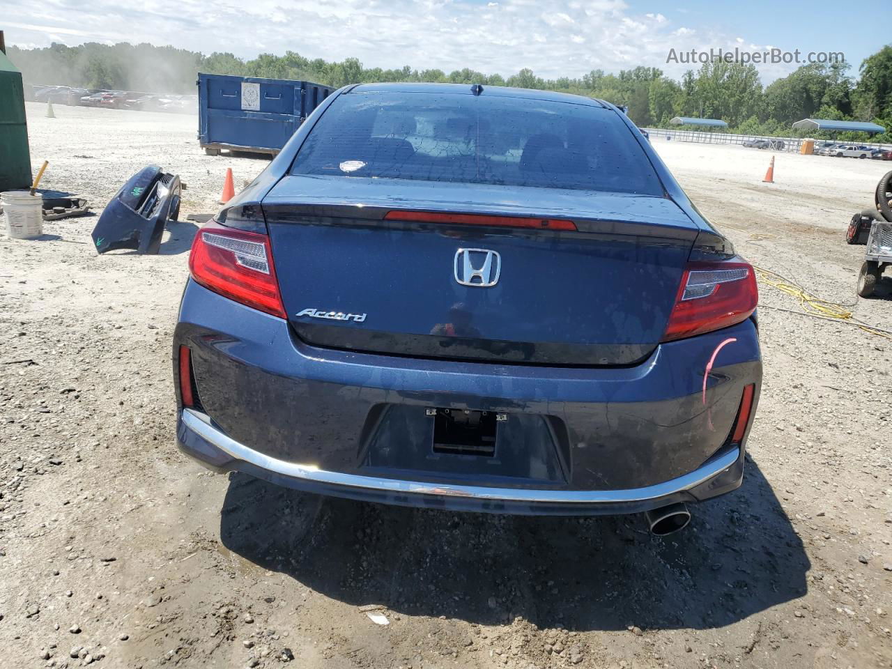 2017 Honda Accord Exl Blue vin: 1HGCT1B85HA000645