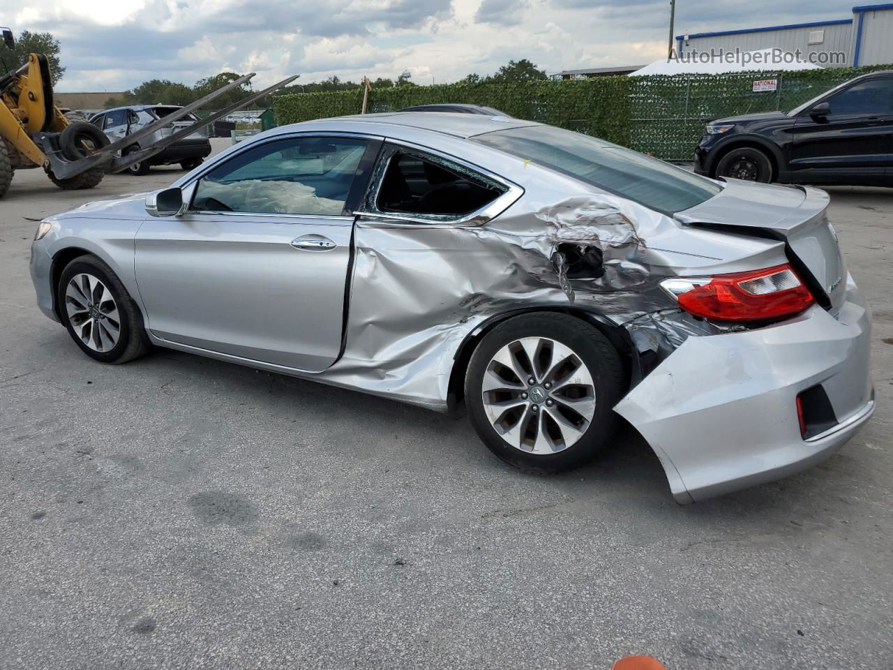 2014 Honda Accord Exl Silver vin: 1HGCT1B86EA011987