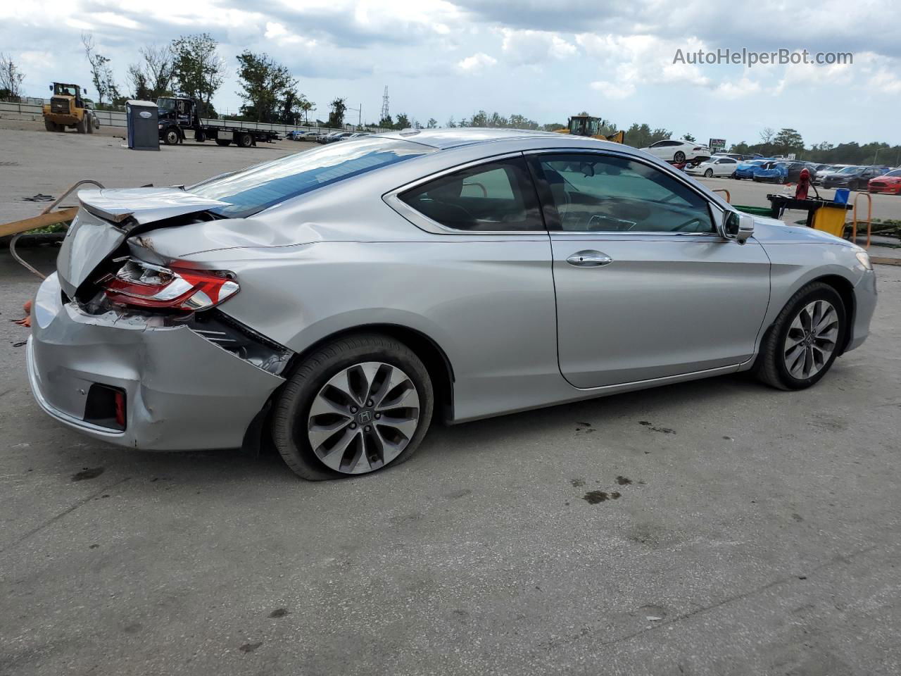 2014 Honda Accord Exl Silver vin: 1HGCT1B86EA011987