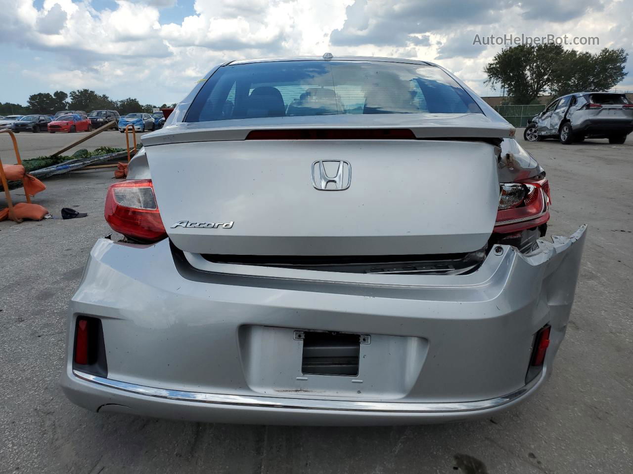 2014 Honda Accord Exl Silver vin: 1HGCT1B86EA011987