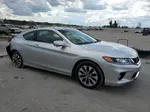 2014 Honda Accord Exl Silver vin: 1HGCT1B86EA011987