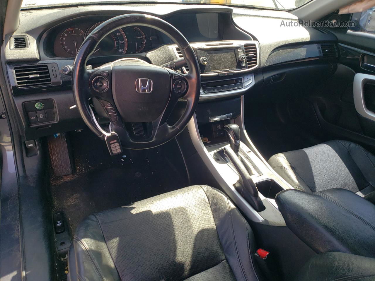 2014 Honda Accord Exl Серый vin: 1HGCT1B86EA014128