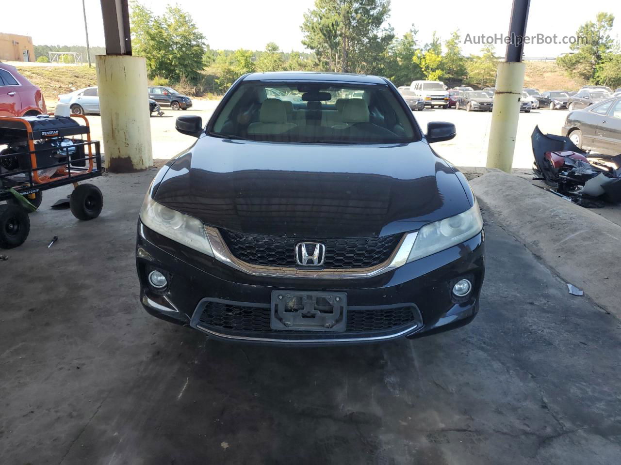 2014 Honda Accord Exl Black vin: 1HGCT1B87EA013800