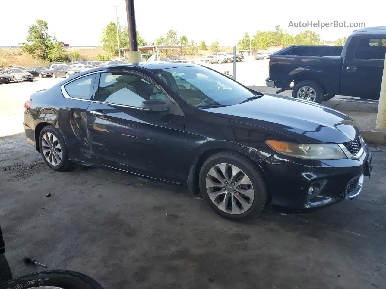 2014 Honda Accord Exl Black vin: 1HGCT1B87EA013800