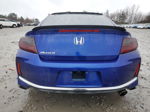 2016 Honda Accord Exl Blue vin: 1HGCT1B87GA007370