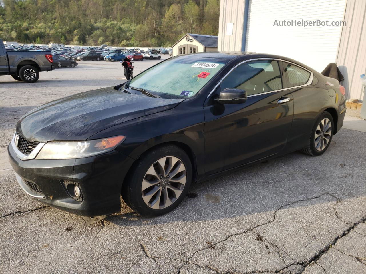 2014 Honda Accord Exl Черный vin: 1HGCT1B88EA002093