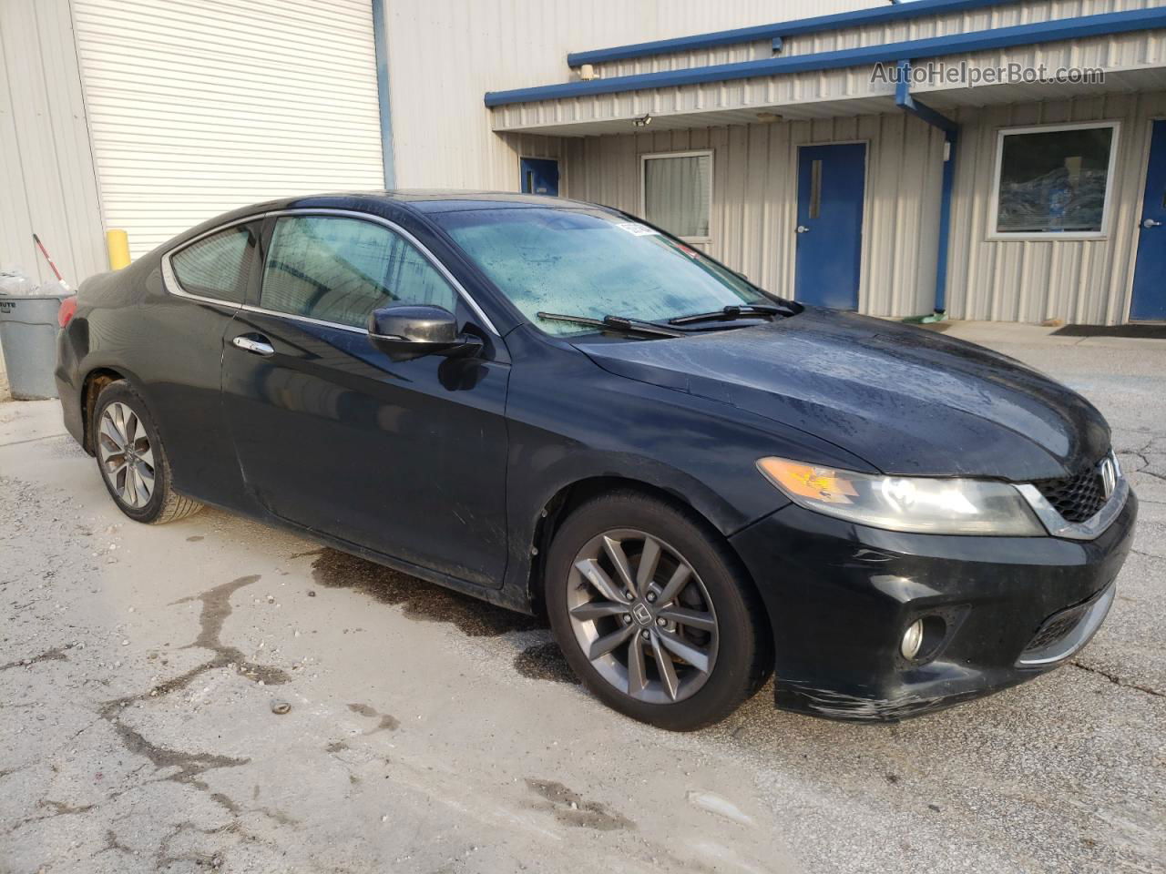 2014 Honda Accord Exl Черный vin: 1HGCT1B88EA002093