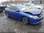 2016 Honda Accord Ex-l Синий vin: 1HGCT1B89GA003952