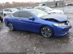 2016 Honda Accord Ex-l Blue vin: 1HGCT1B89GA003952