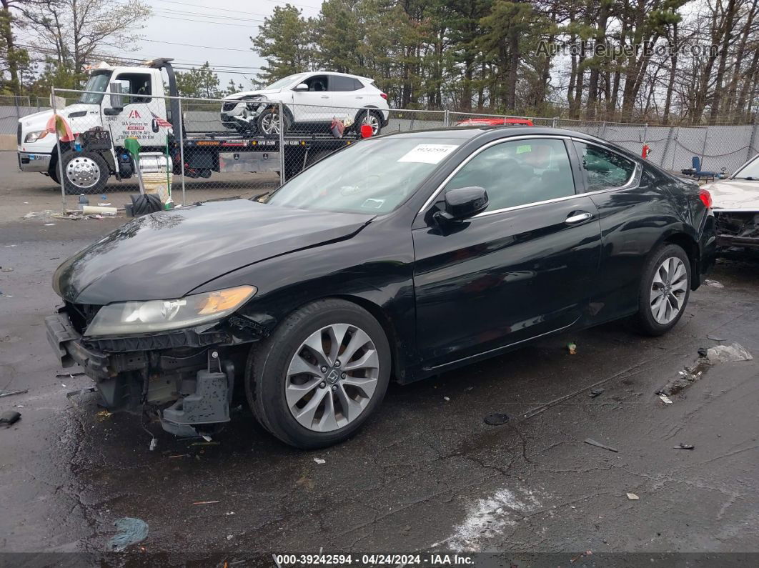 2014 Honda Accord Ex-l Black vin: 1HGCT1B8XEA015511