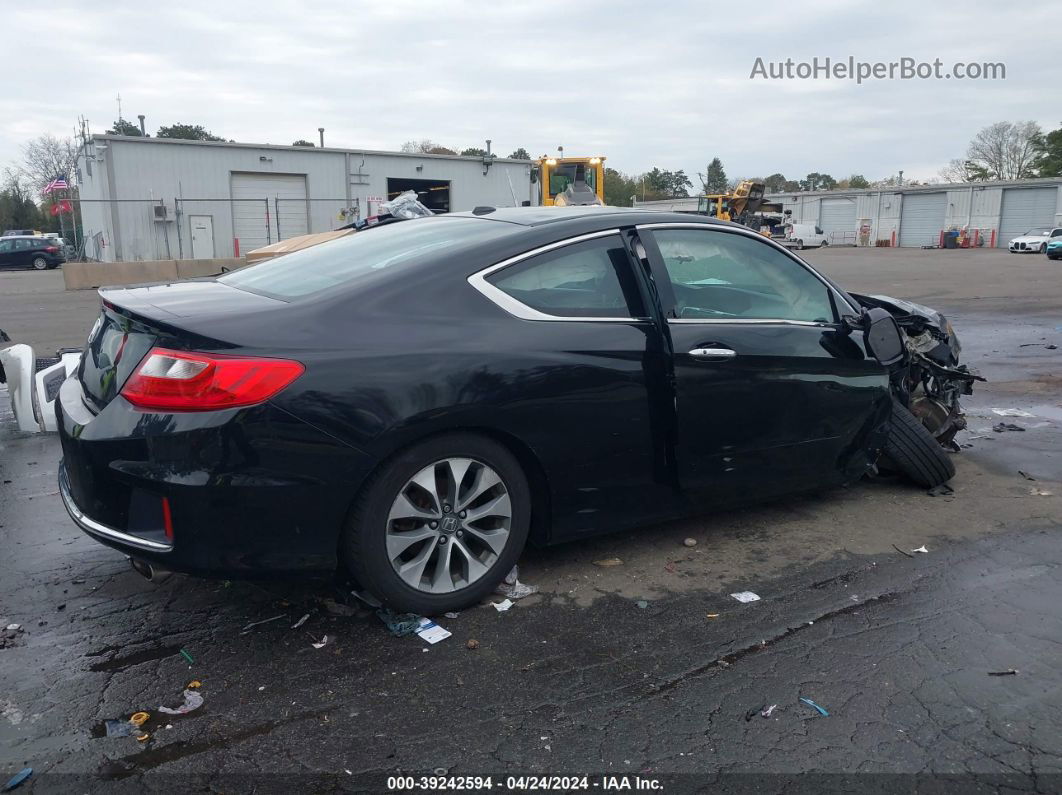 2014 Honda Accord Ex-l Black vin: 1HGCT1B8XEA015511